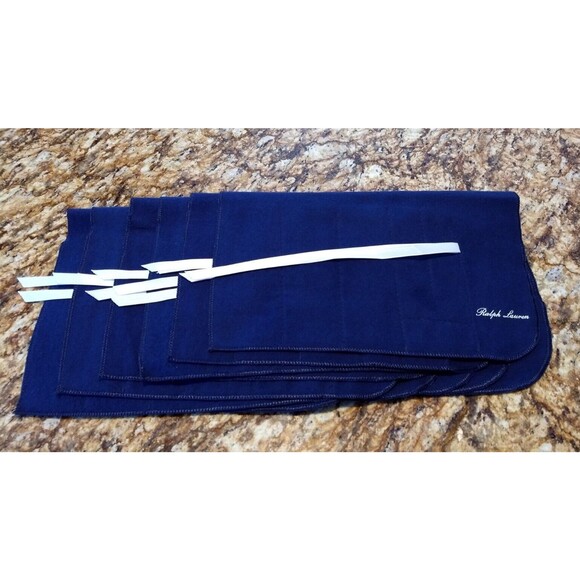 RALPH LAUREN 6‎ Sterling Silver Anti Tarnish Flatware PLACE SETTING Storage Bags - Picture 13 of 16